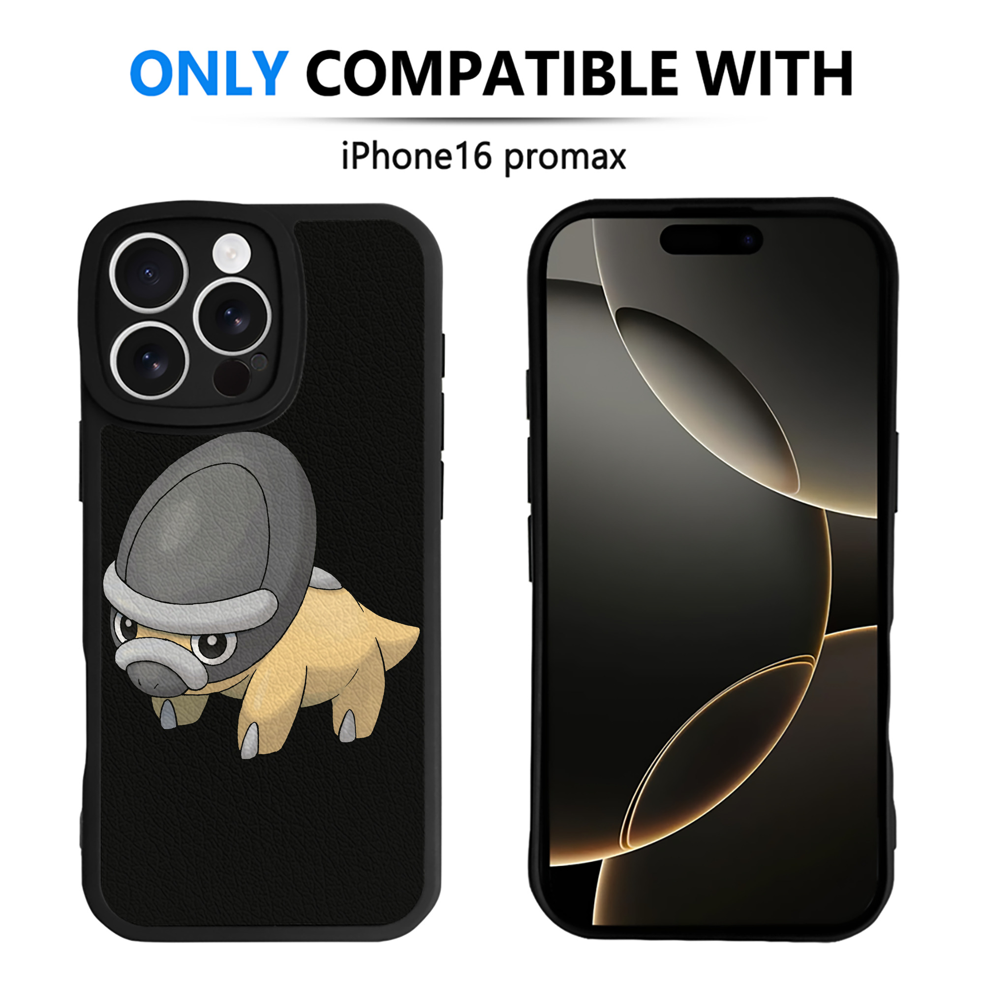 （画像用） ポケットモンスター Pokémon 【iPhone 16シリーズ対応】シリコンスマホケース（レザー調） 材質：シリコン